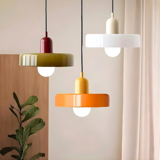 Retro Pendelleuchte Vintage – Moderne Hängeleuchte aus Glas