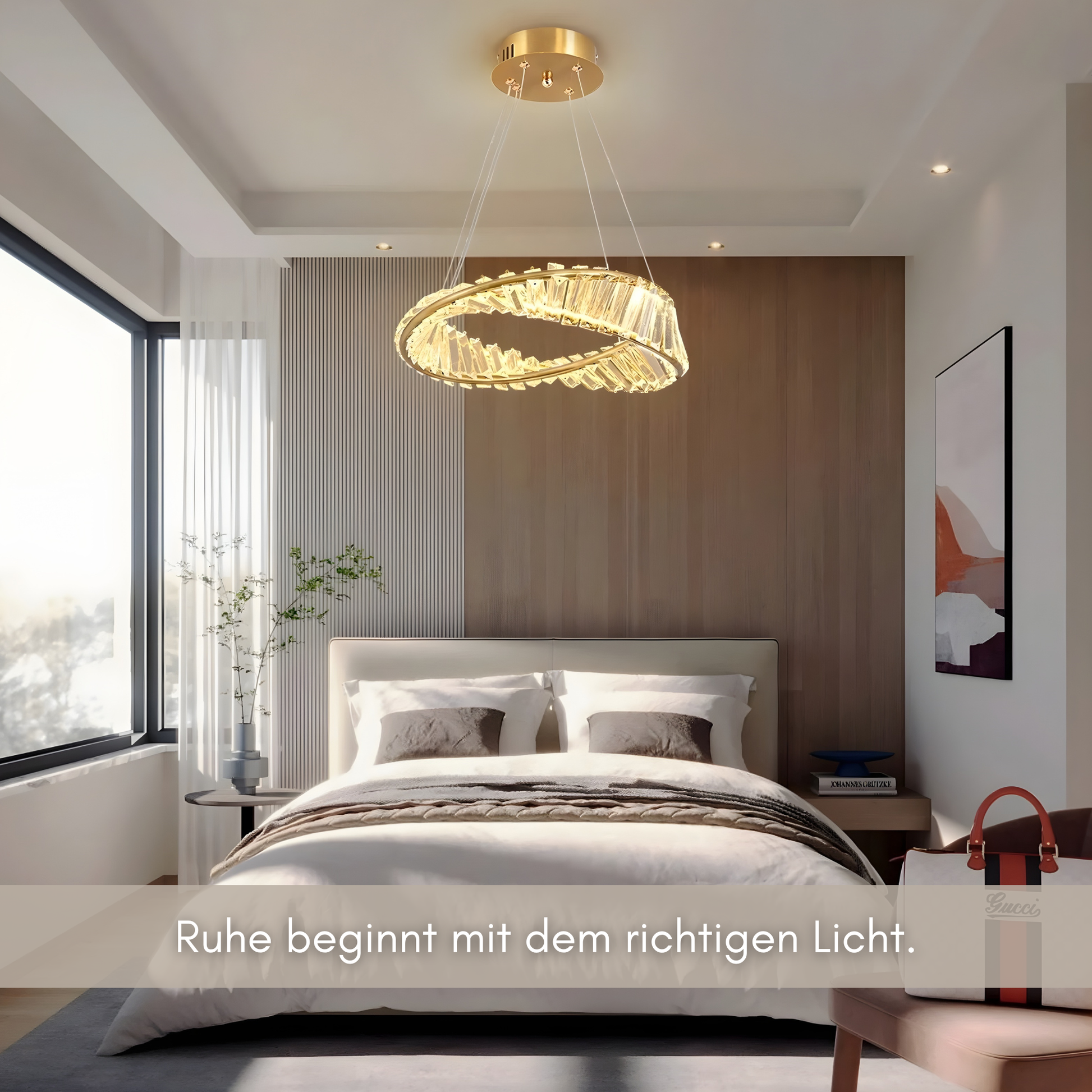 kronleuchter gold modern