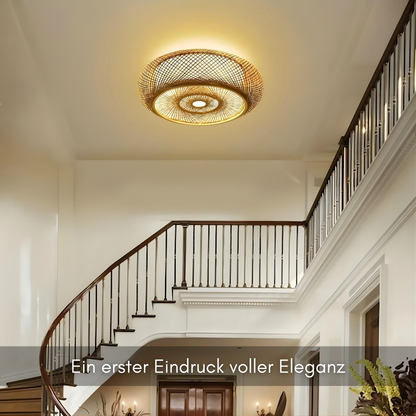 Moderne Deckenleuchte Gold