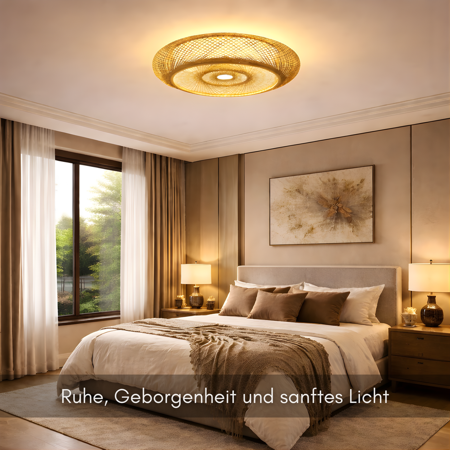 Moderne Deckenleuchte Gold