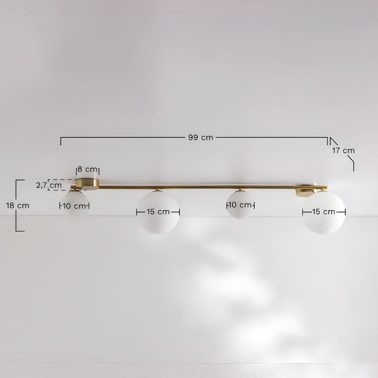 Lumière - Design Deckenleuchte