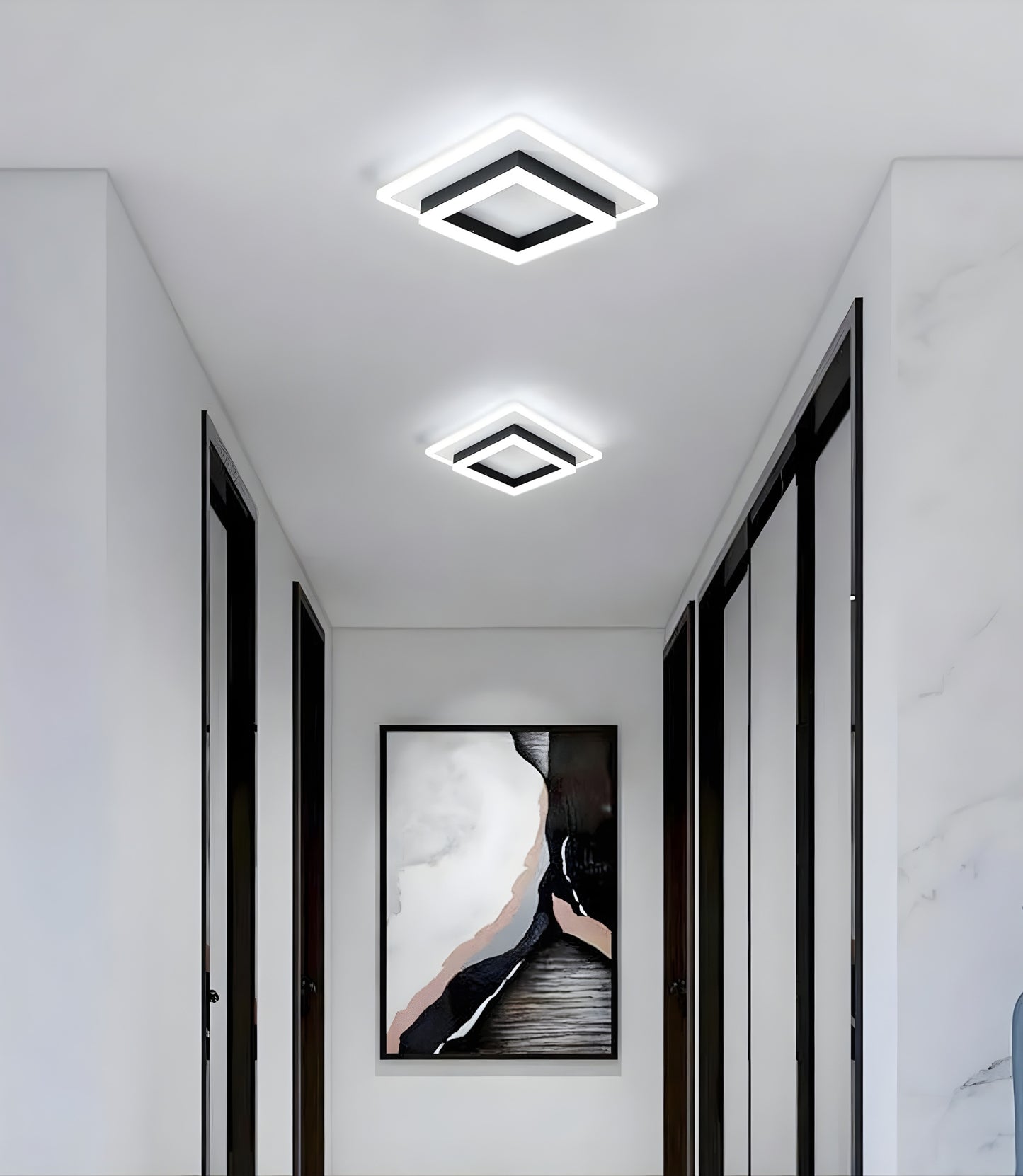 Moderne LED Deckenleuchte