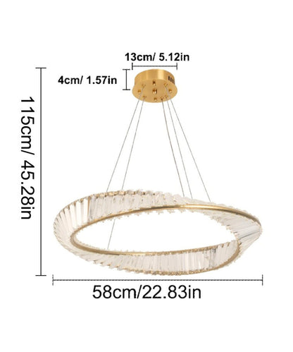 Monaco - Ring Pendelleuchte