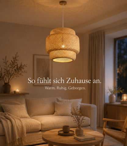 Elara - Bambus Pendelleuchte