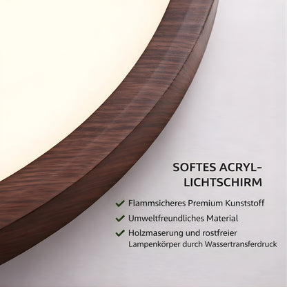 deckenlampe vintage holz modern