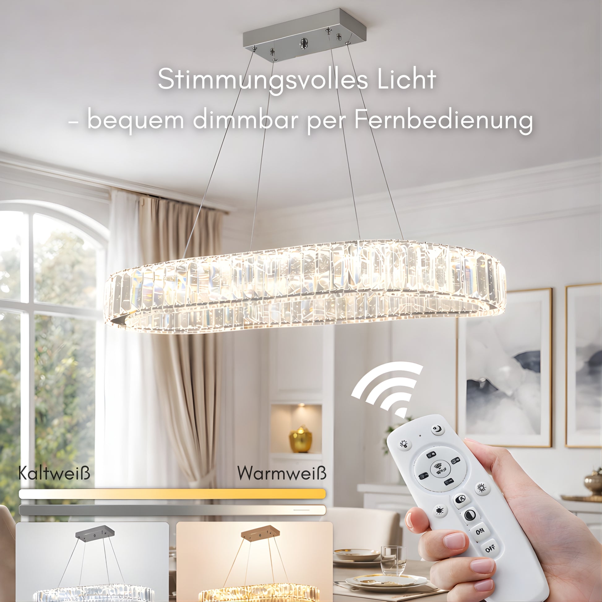 pendelleuchte silber modern dimmbar 